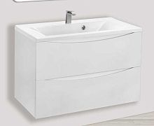 База Vincea VMC-2MA750GW Mia под раковину, 75х50 см, подвесная, G.White (белый глянцевый)