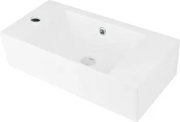 Раковина Deante CDY_6U2L Hiacynt New на столешницу 51х25 см, левая, белая
