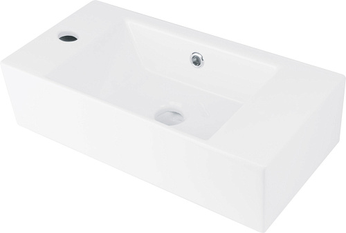 Раковина Deante CDY_6U2L Hiacynt New на столешницу 51х25 см, левая, белая Раковина Deante CDY_6U2L Hiacynt New на столешницу 51х25 см, левая, белая