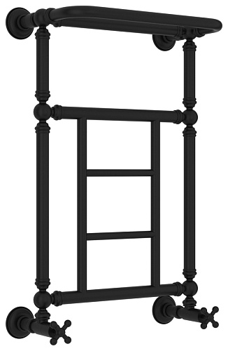 Полотенцесушитель водяной Сунержа 31-0282-6640 Ренессанс 660х400 мм, матовый черный Полотенцесушитель водяной Сунержа 31-0282-6640 Ренессанс 660х400 мм, матовый черный