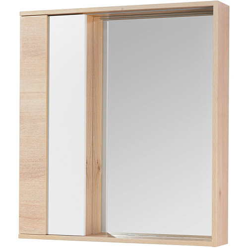Зеркальный шкаф Акватон 1A240302BN010 Бостон 75х85 см, дуб эврика купить недорого в интернет-магазине Керамос