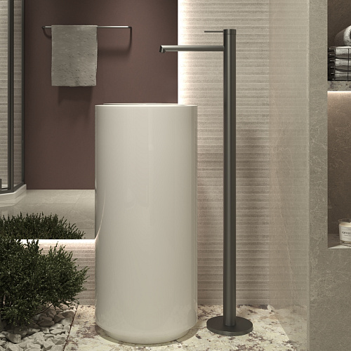 Смеситель для раковины Vincea Rim VFBF-2R1GM