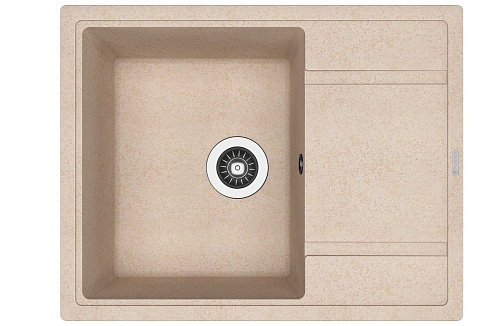 Мойка для кухни Florentina 20.125.C0650.107 Липси 65х51 см, с крылом, песочная снят с производства