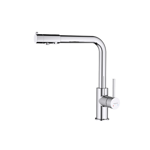 Aquatek AQ1386CR Европа Смеситель для кухни с подключением к фильтру питьевой воды, хром Aquatek AQ1386CR Европа Смеситель для кухни с подключением к фильтру питьевой воды, хром