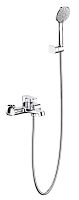 Смеситель Aquatek AQ1249CR Оберон  для ванны с душевым набором, хром