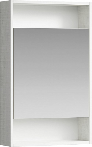 Зеркальный шкаф Aqwella SIT0405DK City 50х80 см, дуб канадский купить недорого в интернет-магазине Керамос