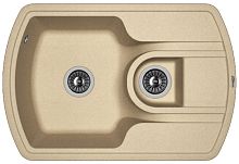 Мойка для кухни Florentina 20.200.D0760.104 Нире 76х51 см, с крылом, бежевая Мойка для кухни Florentina 20.200.D0760.104 Нире 76х51 см, с крылом, бежевая