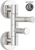 Полотенцедержатель Сунержа 01-3010-2088 Веер-2 поворотный / L 88 мм, черный хром