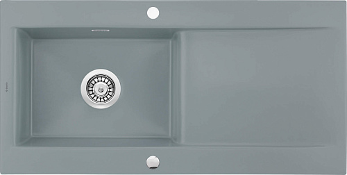Мойка Deante ZCB_3113 Sabor кухонная керамическая 100х51 см, серый матовый