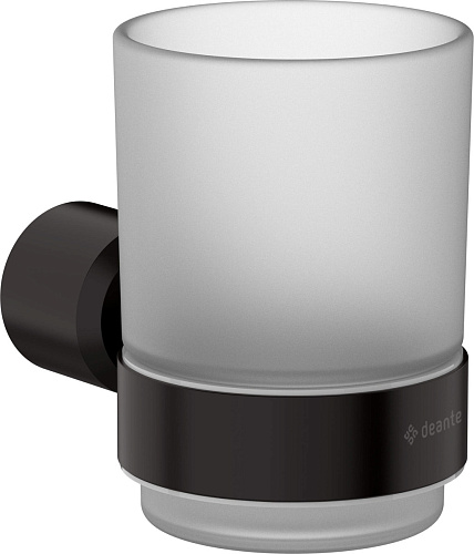 Стакан Deante ADA_N911 Arnika для зубных щеток, Nero (черный) купить недорого в интернет-магазине Керамос