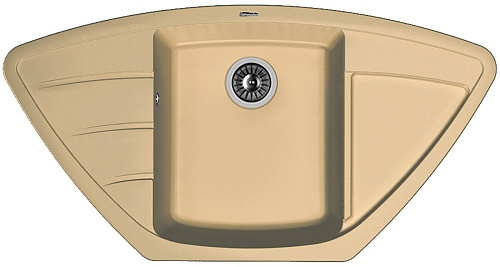 Мойка для кухни Florentina 20.180.D0980.306 Липси 98х51 см, с крылом, капучино снят с производства