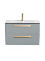 Тумба под раковину подвесная Cezares ECO-CER-N ECO-CER-N-800-2C-SO-GAO-P