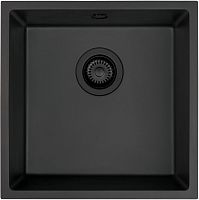 Мойка Deante ZQA_G10A Corda кухонная 44x44 см, графит металлик Мойка Deante ZQA_G10A Corda кухонная 44x44 см, графит металлик