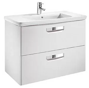 Тумба под раковину Roca Gap ZRU9302879, Белый глянец