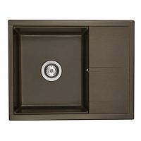Мойка для кухни Акватон 1A718632DE280 Делия 65х52 см, кофе Мойка для кухни Акватон 1A718632DE280 Делия 65х52 см, кофе