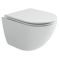 Унитаз подвесной с сиденьем Ceramica Nova Alba CN11005T