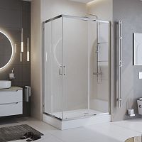 Душевой уголок BelBagno UNO-195 UNO-195-AH-2-120/80-C-Cr Душевой уголок BelBagno UNO-195 UNO-195-AH-2-120/80-C-Cr