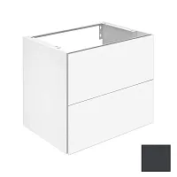 Тумба Keuco 32953110000 Plan под умывальник 65х49 см, антрацит/антрацит