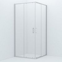 Душевое ограждение IDDIS, ZOD6CS9i23 Zodiac 90х195 см, глянцевый алюминиевый профиль