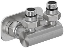 Модуль Сунержа 071-1536-1234, 2х1/2" угловой EU50, сатин