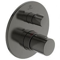 Смеситель Ideal Standard A5813A5 Ceratherm T100 для душа термостатический, индивидуальный, Magnetic Grey (магнит) Смеситель Ideal Standard A5813A5 Ceratherm T100 для душа термостатический, индивидуальный, Magnetic Grey (магнит)