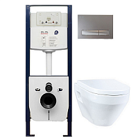 Комплект унитаз Am.Pm Spirit I012702/I014131/C701738SC с инсталляцией