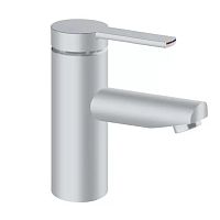 Смеситель Keuco 53902170101 Plan blue для умывальника однорычажный, излив 9 см, алюминий finish