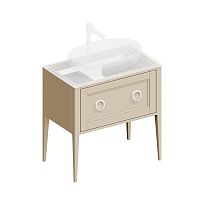 Тумба под раковину KERAMA MARAZZI PLAZA PL.C.80.1+1\CAP