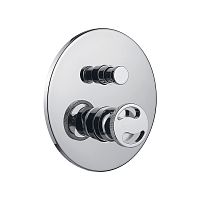 Смеситель Migliore 28191 Reversa скрытого монтажа монокомандный, 2-х позиционный с девиатором, хром