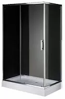 Душевое ограждение Loranto CS-8021S 120*80*195 Sunway с поддоном, 120х80 см, профиль хром