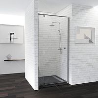 Душевая дверь RGW PA-02 04080200-51 Passage 100х195 (97-110)х185 см, стекло - шиншилла