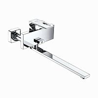 Смеситель WasserKRAFT 1502L Alme для ванны, с длинным изливом, хромоникелевое покрытие Смеситель WasserKRAFT 1502L Alme для ванны, с длинным изливом, хромоникелевое покрытие