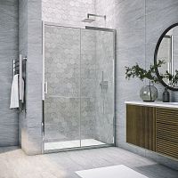 Дверь для душа, двустворчатая, раздвижная Vegas Glass Vegas VegasGlass ZP TUR NOVO 160 08 01