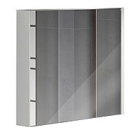 Зеркальный шкаф Comforty 00004137132 Женева 90х80 см, белый