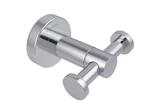 Крючок Aquatek AQ4002CR Вега двойной, хром - купить в Санкт-Петербурге, цена на Крючок Aquatek AQ4002CR Вега двойной, хром в интернет-магазине Керамос Крючок Aquatek AQ4002CR Вега двойной, хром купить недорого в интернет-магазине Керамос