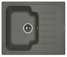 Мойка для кухни Florentina 20.235.A0615.102 Таис 62х51 см, с крылом, черная