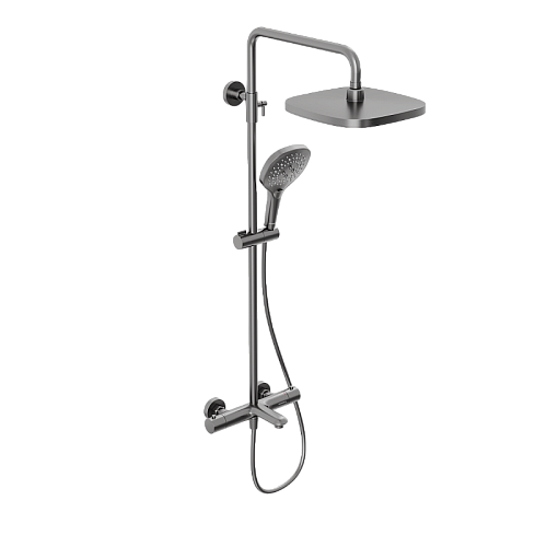 Душевая система с термостатом ABELSBERG Perfecta SNS61202GM Душевая система с термостатом ABELSBERG Perfecta SNS61202GM