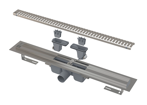 Желоб водоотводящий Alca Plast  APZ1SMART-LINE-550