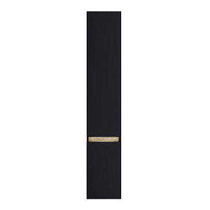 Шкаф-колонна AM.PM M85ACHR0306BM X-Joy подвесной, правый, 30х166 см, черный матовый