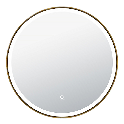 Зеркало Azario AZ-Z-261CS d80 см, сенсорный выключатель с функцией диммера купить недорого в интернет-магазине Керамос