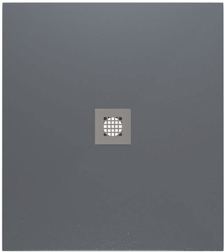 Душевой поддон Allen Brau 8.31003-BGM Priority 100х80 см, серый