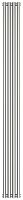 Радиатор Сунержа 071-0332-1804 Эстет-00 отопительный н/ж 1800х180 мм/ 4 секции, сатин