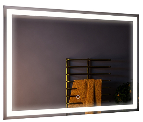 Зеркало Loranto CS00058276 Стиль, 100х80 см, белое купить недорого в интернет-магазине Керамос