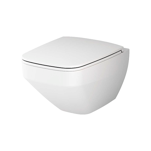 Унитаз AM.PM C50A1700MWSC Inspire V2.0, подвесной 39х55 см, FlashClean с сиденьем микролифт, белый матовый