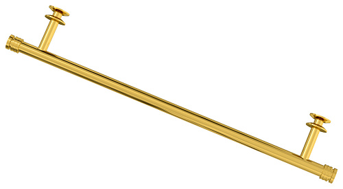 Полка Сунержа 03-2012-0470 прямая (L - 470 мм) н/ж для ДР Полка Сунержа, золото