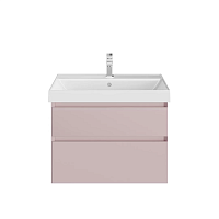 Тумба Kerama Marazzi CUB.70.2\MAL Cubo под раковину подвесная 70х47 см, мальва матовый Тумба Kerama Marazzi CUB.70.2\MAL Cubo под раковину подвесная 70х47 см, мальва матовый