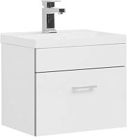 Тумба с раковиной Aquanet 00213262 Верона, 50х34 см, белая Тумба с раковиной Aquanet 00213262 Верона, 50х34 см, белая