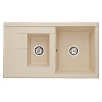 Мойка для кухни Акватон 1A716232DE290 Делия 87х51, шампань Мойка для кухни Акватон 1A716232DE290 Делия 87х51, шампань