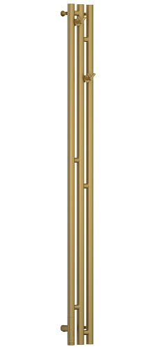 Полотенцесушитель электрический Сунержа 032-5844-1511 Терция 3.0 РЭБ, 1500х106 мм левый, матовое золото