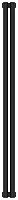 Радиатор Сунержа 15-0301-1202 Эстет-1 отопительный н/ж 1200х90 мм/ 2 секции, муар темный титан